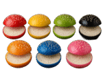 25 Mini Burger Coloré – Image 2
